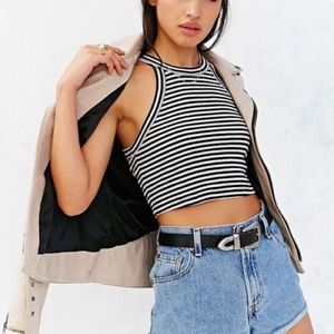 Urban Outfitters Stripped Halter Tank